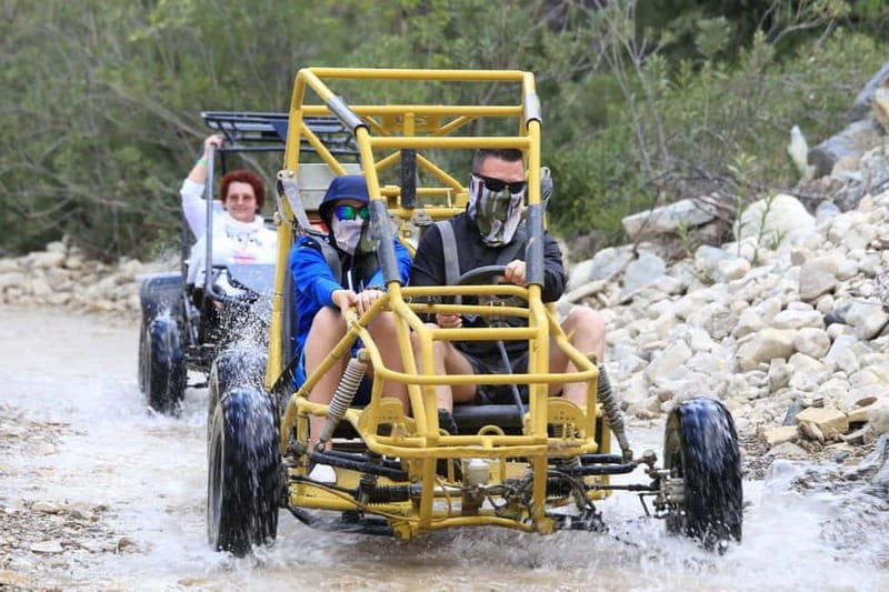 Antalya/Belek: Rafting With Quad Safari, Zipline Options - Preparing for a 14-kilometer rafting run