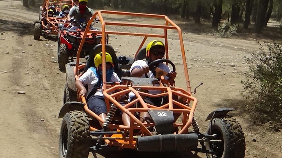 Antalya, Belek, Side: Rafting, Buggy, Zipline, Canyoning - Canyoning through pools, slides, and waterfalls