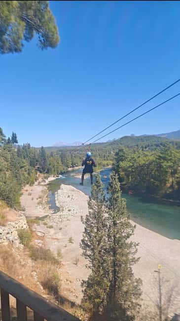Antalya: Köprülü Canyon Rafting and Zipline Adventure - The first 45 minutes on the Köprüçay