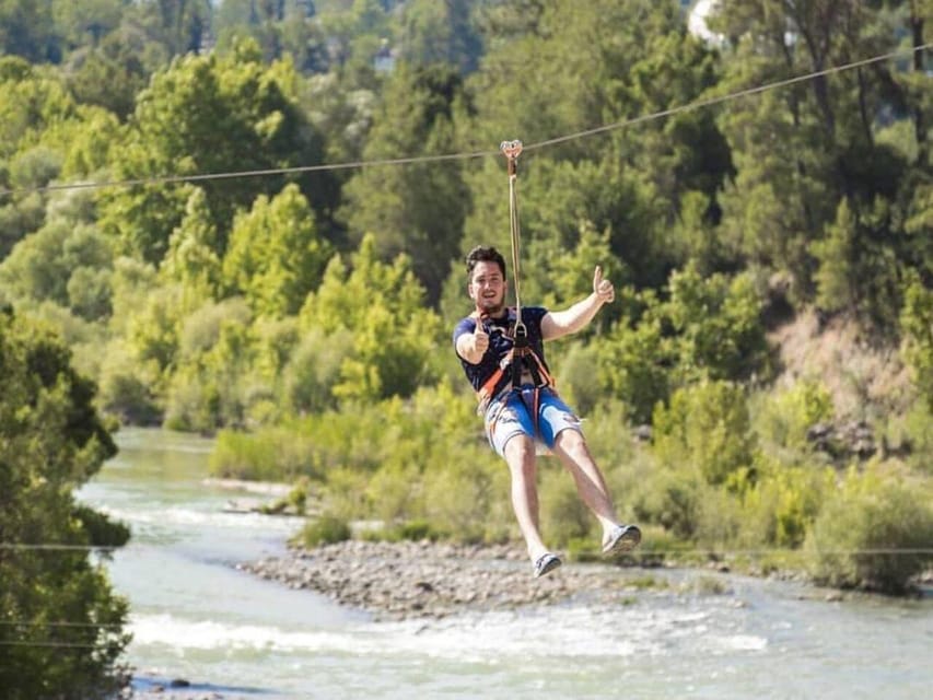 Antalya Rafting, Buggy/Quad, Zipline & Lunch with Swim Break - The Köprüçay River is the main event
