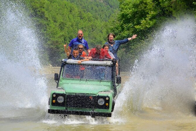 Antalya: Rafting, Jeep Safari, Buggy & Zipline 4-in-1 Combo Tour - The jeep safari: beautiful views, uneven driving