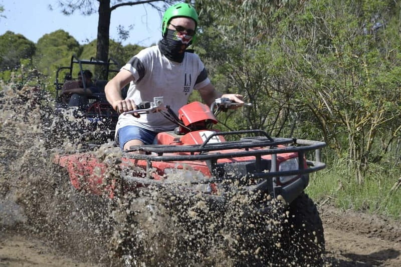 Antalya: Rafting, Zipline Buggy/Quad Jeep Combo Tour w/Lunch - Five hours on the Eurymedon River