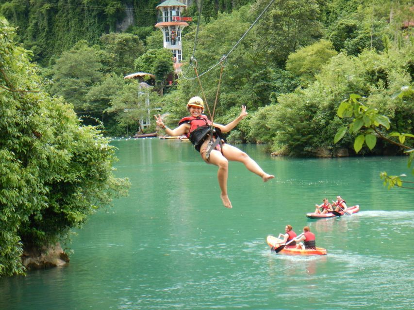 Antalya/Side: Quad, Buggy, Rafting & Zipline Tour with Lunch - The rafting run is the strongest part of the day