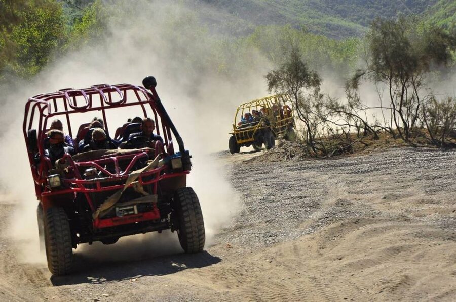 Antalya/Side: Quad, Buggy, Rafting & Zipline Tour with Lunch - The zipline is short but adds a useful final thrill