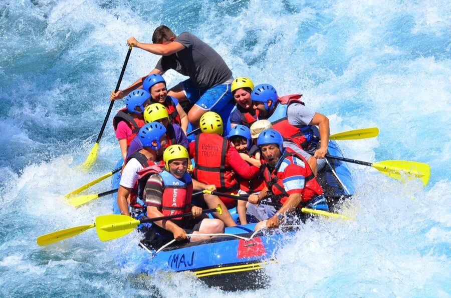 Antalya: Super Combo Quad, Buggy, Rafting & Zipline w/Lunch - A quick zipline over the river