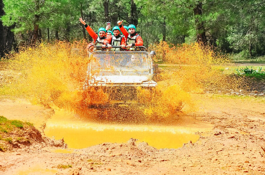 Antalya: Ziplining, Rafting, Jeep Tour & Quad Safari w/Lunch - Who should book this Antalya adventure?