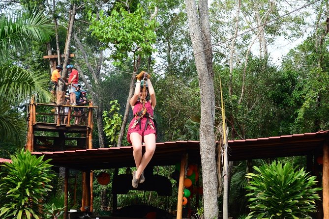 ATV Adventure with Ziplines & Cenote from Playa del Carmen - The snack, tequila tasting, and extra charges