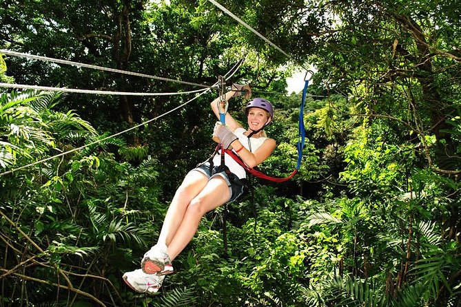 ATV and Canopy Zipline Tour from Tamarindo - Riding dirt roads, streams, and coastal trails
