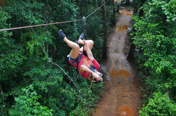ATV and Zipline and Cenote Adventure with food included in Cancun - My call: book it for variety, not for a slow day
