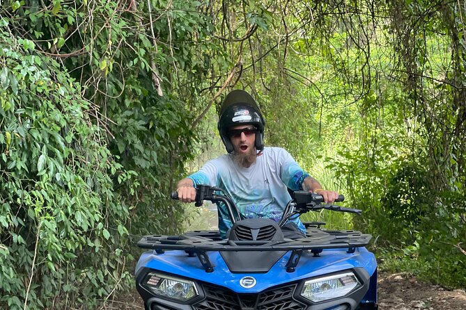 ATV and Zipline Combo from Montego Bay with Transportation - From four wheels to a zipline above the trees