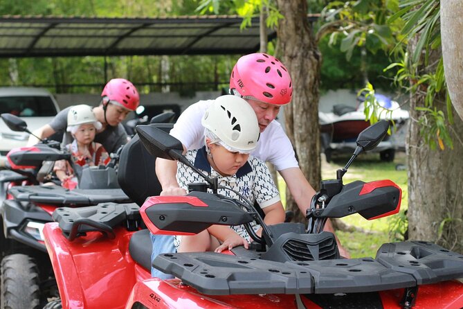 ATV And Zipline Experience on Koh Samui with Transfer - Riding an ATV through Lipa Noi