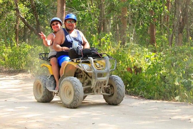 ATV Cenote and Zipline Sacred Jungle Expedition - Three jungle activities in one half-day
