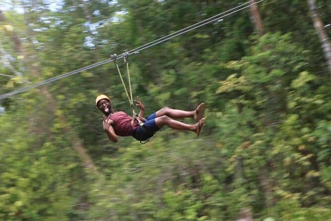 ATV Cenote and Zipline Sacred Jungle Expedition - Cooling off in the cenote