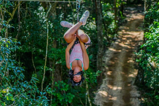 ATV drive experience ziplines and a real Mayan cenote for the best price - Three jungle activities in about five hours