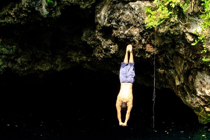 Atv experience, Ziplines adventure and Cenote swim from Cancun and Riviera Maya - The zipline circuit and the 286-pound limit