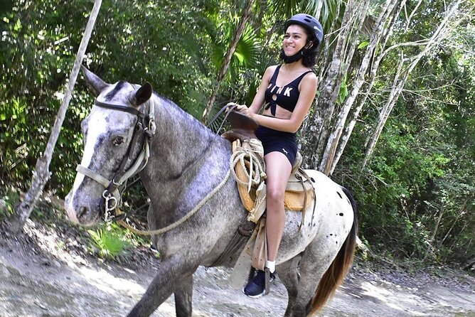 ATV & Horseback Ride with Ziplines Cenote from Playa del Carmen - Four ways to experience the Mayan jungle