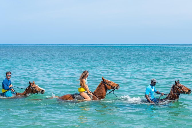 ATV, Horseback Ride, Zipline, Falls Climb + Lunch from Ocho Rios - Ziplining near the famous falls