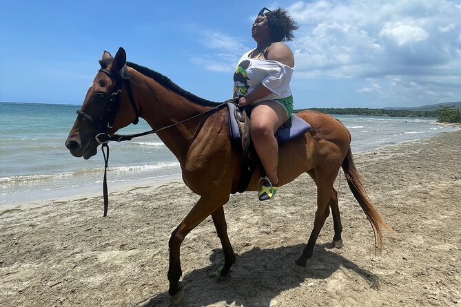 ATV, Horseback, Zipline & Dunn’s River Falls - Ultra Package - Horseback riding from forest to beach
