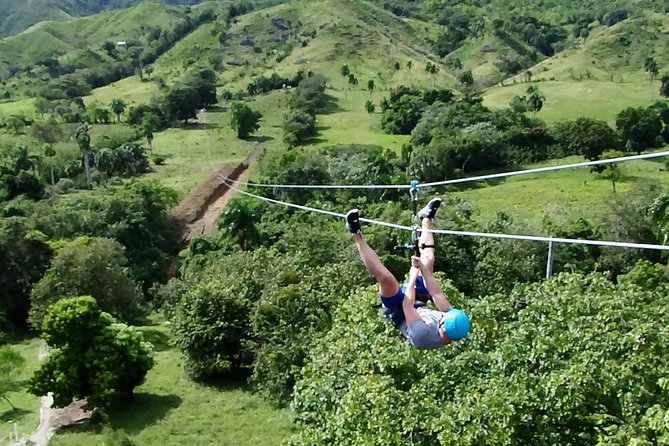 ATV N Zip: 8 Zip Lines plus ATV's - ATV riding through farms, riverbeds, and villages