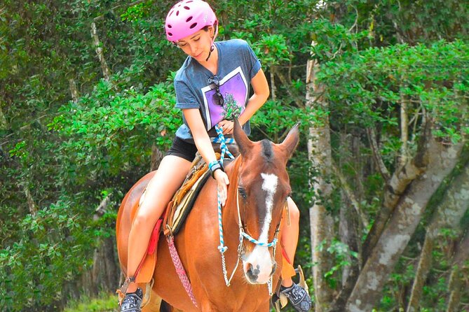 ATV Tour, Zip Lines, Horseback Riding, Cenote and Tequila Tasting - ATV riding on a jungle circuit