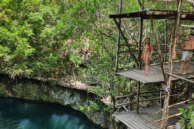 ATV Tour Zipline and Explore 2 Hidden Cenotes - ATV riding brings the day to life