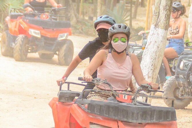 ATV Tour, Ziplines and Cenote with Lunch and Transportation - Suspension bridges keep the adrenaline going