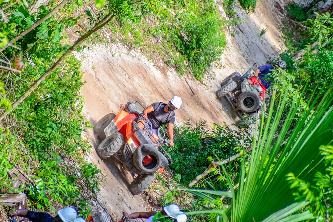 ATV Tour, Ziplines and Cenote with Lunch and Transportation - Mexican food and drinks finish the circuit