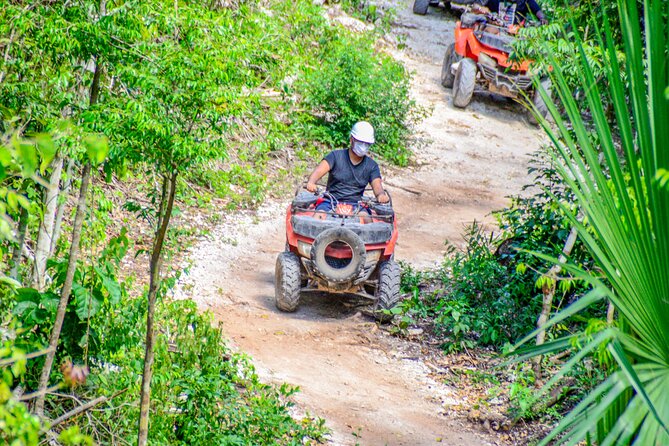 ATV Tour, Ziplines and Cenote with Lunch and Transportation - Zip lines add height and speed