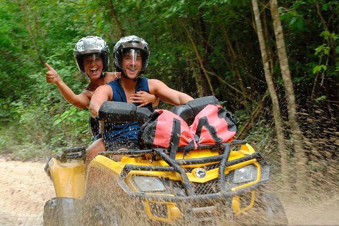 ATV Xtreme and Zipline Adventure from Riviera Maya - Zip lines above the rainforest