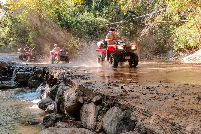ATV-Zip Line Combo Adventure Tour from Puerto Vallarta - The 15-minute mule ride back up