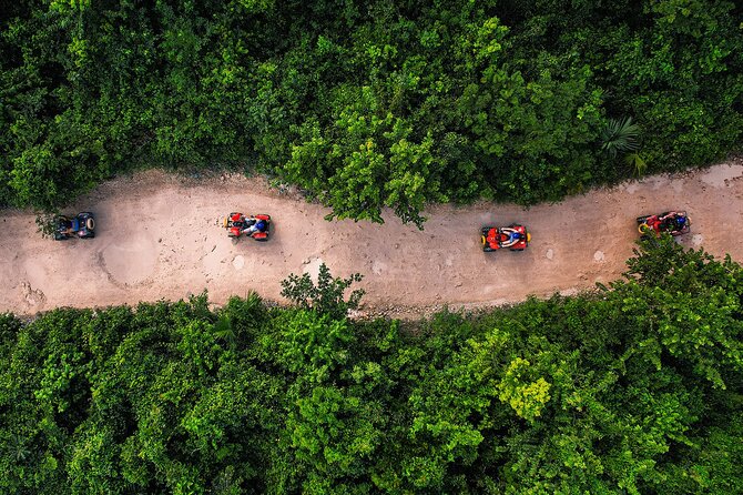 ATV Zipline Cenote Adventure from Playa del Carmen - Five ziplines and three hanging bridges