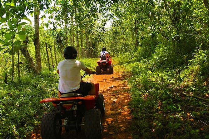 ATV + Zipline + Waterfall + Rainforest Lunch COMBO - The best parts of this Jaco adventure