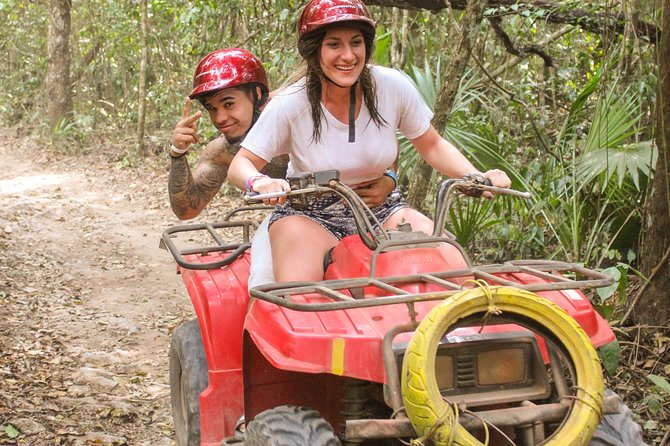 ATV, Ziplines and Cenote swim experience from Cancun or Riviera Maya - Swimming in the cenote