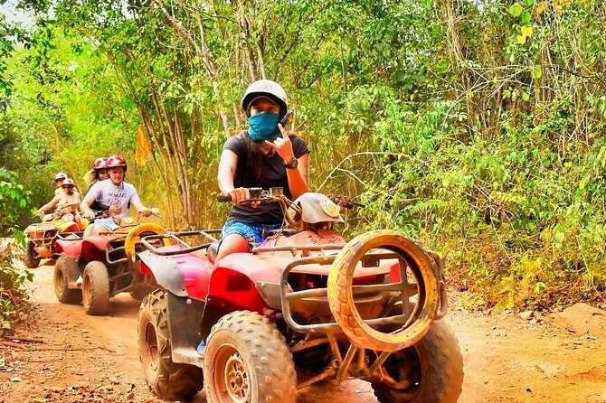 ATV, Ziplines and Mayan Cenote Extreme Experience - From Your Hotel to the Ruta de los Cenotes