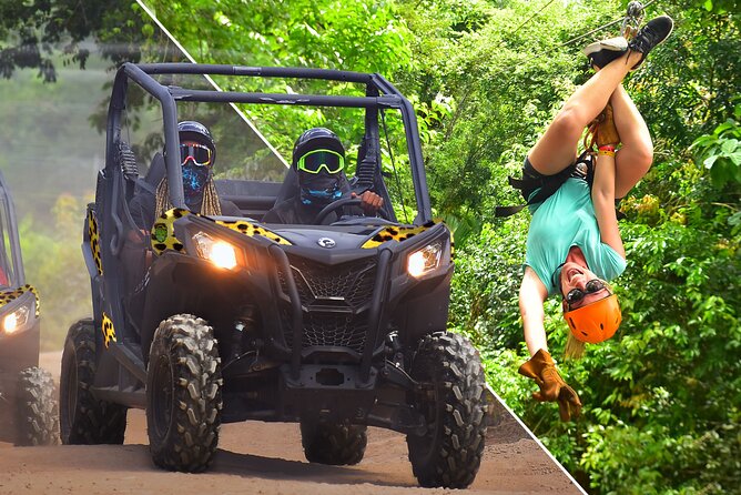 ATV, Ziplines & Cenote with Transportation - Three Mayan jungle activities in about four hours