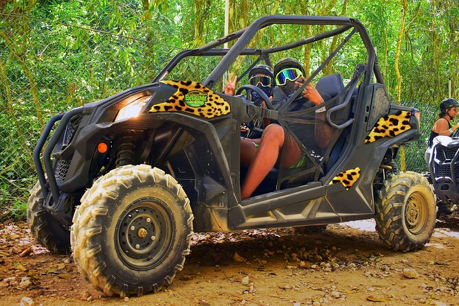 ATV, Ziplines & Cenote with Transportation - The ATV ride through the jungle