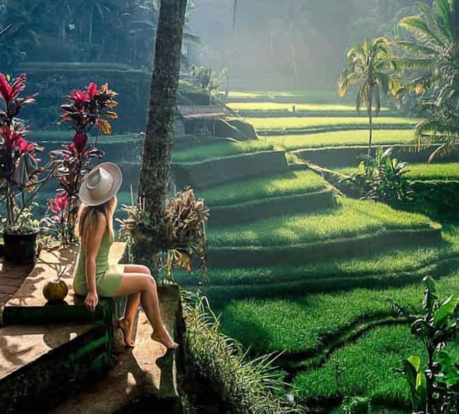 Bali: Ubud Day Tour with Swing and Zipline - Tegallalang shows Bali’s farming tradition