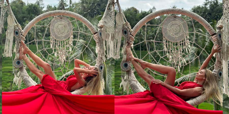 Bali/Ubud: Swing, Zipline & SkyBike Rice Terrace Adventure - Seven photo stations that make the $28 price work harder