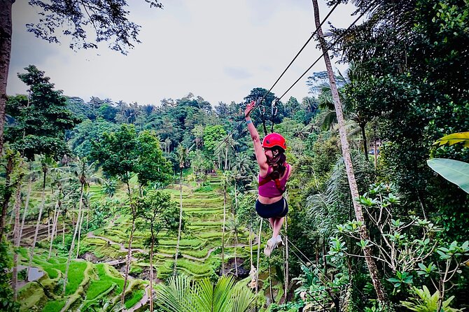 Bali Ubud Zipline and ATV Quad Bike Adventure - Two Bali adventures in one six-hour outing