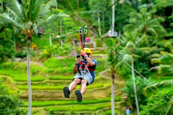 Bali Ubud Zipline and ATV Quad Bike Adventure - Getting muddy at Gorilla ATV Adventure