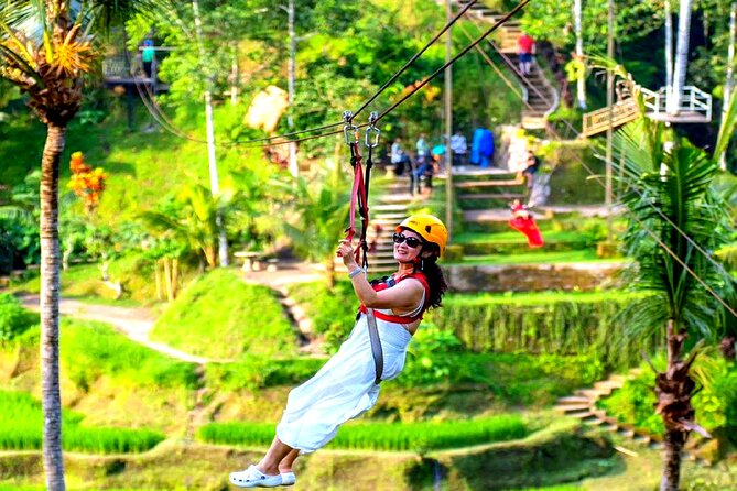 Bali Ubud Zipline Jungle Swing and Waterfall Tour - What the $51.72 price really covers