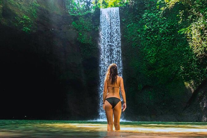 Bali Ubud Zipline, Monkey Forest and Waterfall Adventure - Taking the zipline over the rice fields