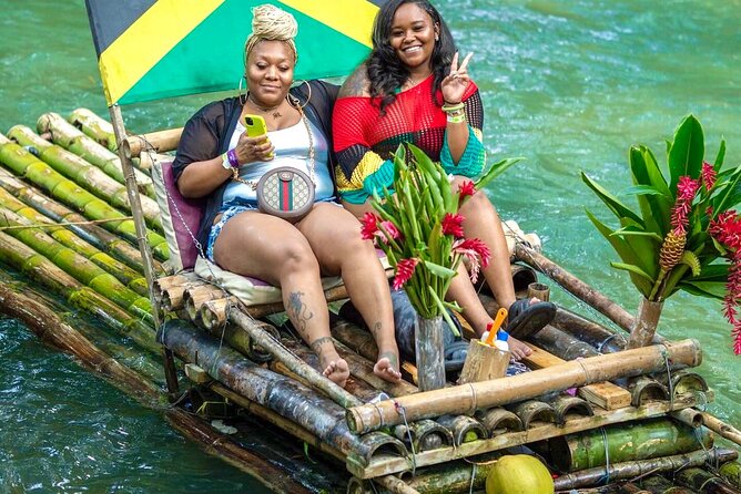 Bamboo Rafting, Dunns River , Zipline And Horseback Ride Combo - Dunn’s River Falls, zip lines, and suspended bridges
