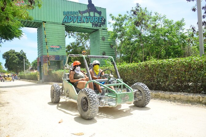 Bavaro Adventure Park Buggy Ride, Zipline Mega Splash, and Waterfall Pool - Hotel pickup is easy, but shared transport needs patience