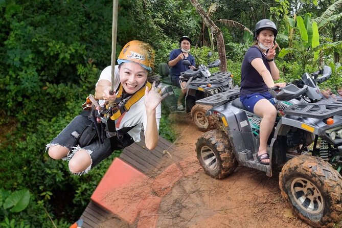 Best ATV Bike and Ziplines Adventure with Transfer - Choosing between 18 and 30 platforms