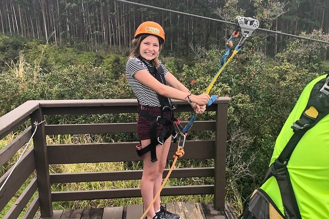 Big Island: 9-Line Waterfall Zipline Experience - Nine lines through trees, rivers, and waterfalls