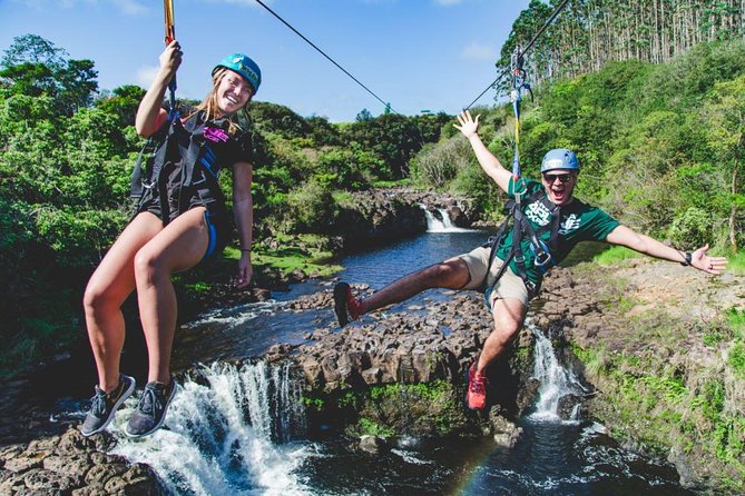 Big Island 9-Line Zipline Experience Plus Private Waterfall Swim - Key points to know before you book