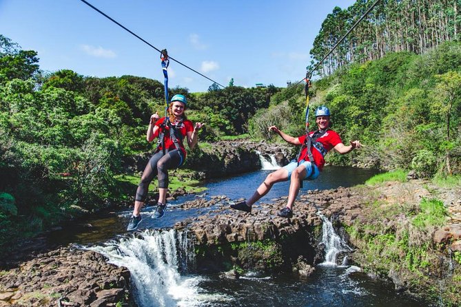 Big Island 9-Line Zipline Experience Plus Private Waterfall Swim - Why the zip and dip format works so well