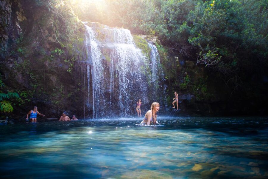 Big Island: Full-Day Kohala Zipline and Waterfall Adventure - Hawi and the climb toward Kohala Mountain