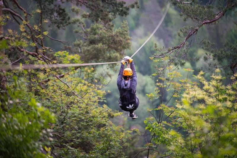 Bled: Europe's Longest Zipline Adventure over Dolinka River - Starting in central Bled, then heading into the valley